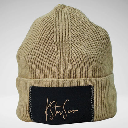 K*7 SEAN BEANIE AW25-1568 STONE