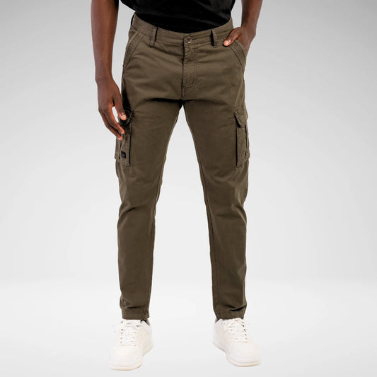 Lee Cooper Bruno Cargo Pants | Dark Green