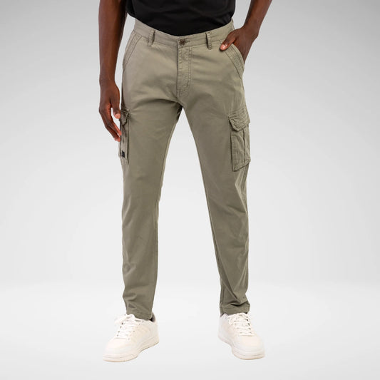 Lee Cooper Bruno Cargo Pants | Stone