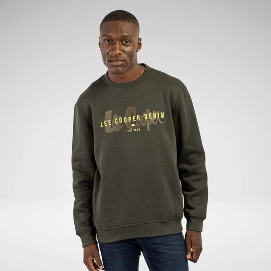 Lee Cooper Buddy Sweatshirt | Fatigue