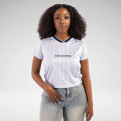 LEE COOPER - AITANA - WOMENS CROP TOP - LTS3431 - LT BLUE - R259.99