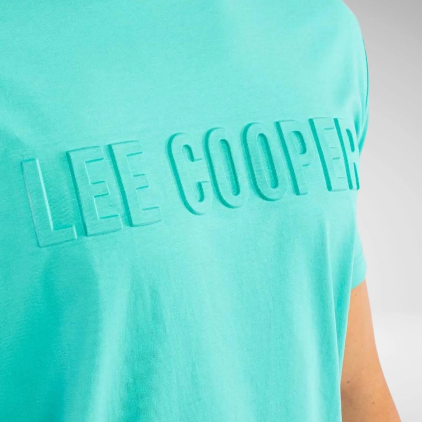 LEE COOPER - ARLO - MENS REGULA FIT T SHIRT - MTS2872 - AQUA- R247.99