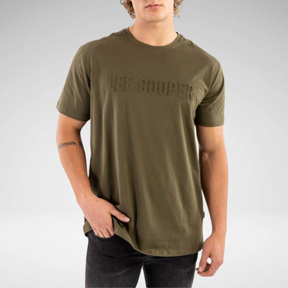 LEE COOPER - ARLO - MENS REGULA FIT T SHIRT - MTS2872 - OLIVE - R247.99