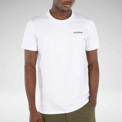 LEE COOPER - BARNEY - MENS REGULA FIT T SHIRT - MTS2871- WHITE- R319.99