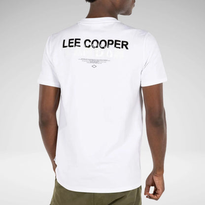 LEE COOPER - BARNEY - MENS REGULA FIT T SHIRT - MTS2871- WHITE- R319.99