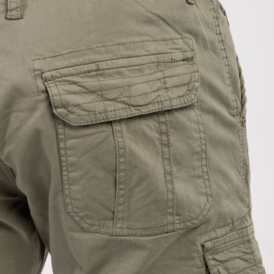 Lee Cooper Bruno Cargo Pants | Stone