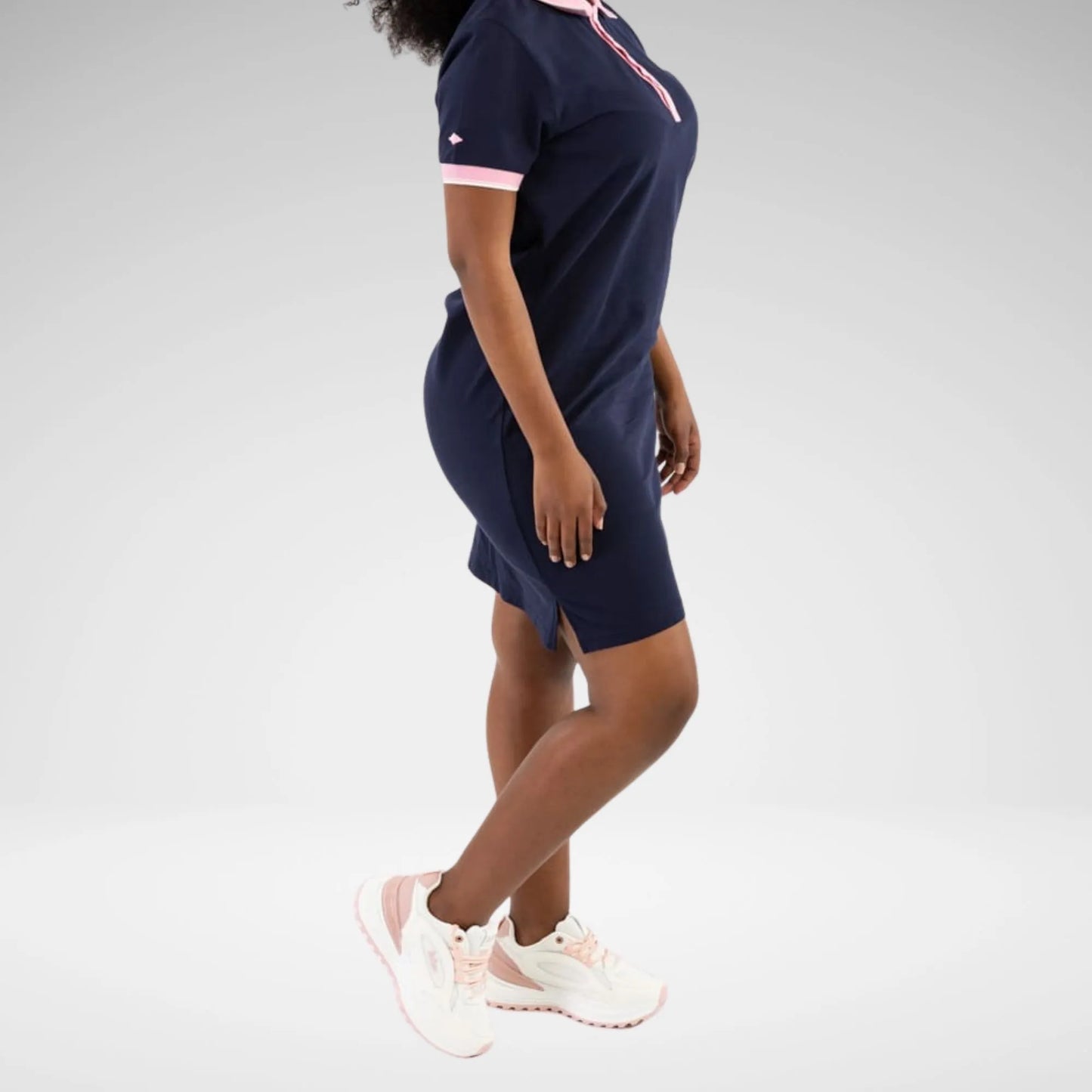 LEE COOPER - CARMIN - WOMENS GOLFER DRESS - LTS3427 - NAVY - R379.99