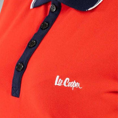 LEE COOPER - CARMIN - WOMENS GOLFER DRESS - LTS3427 - RED - R379.99