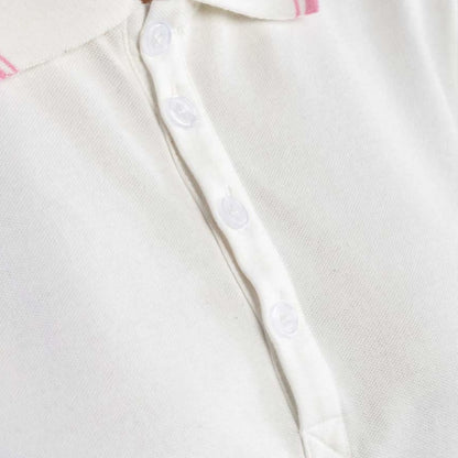 LEE COOPER - CARMIN - WOMENS GOLFER DRESS - LTS3427 - WHITE- R379.99