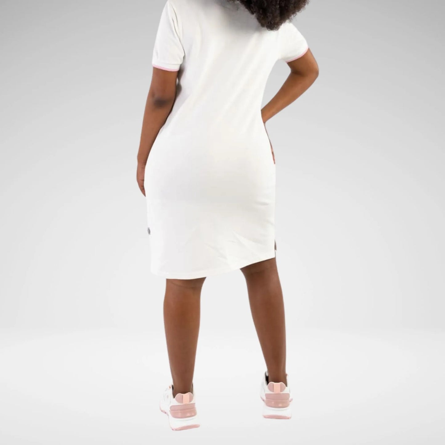 LEE COOPER - CARMIN - WOMENS GOLFER DRESS - LTS3427 - WHITE- R379.99