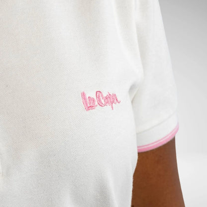 LEE COOPER - CARMIN - WOMENS GOLFER DRESS - LTS3427 - WHITE- R379.99