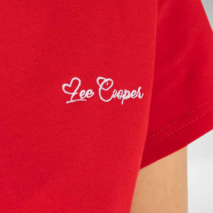 LEE COOPER - EVA - WOMENS GOLFER TEE - LTS3426 - RED - R289.99