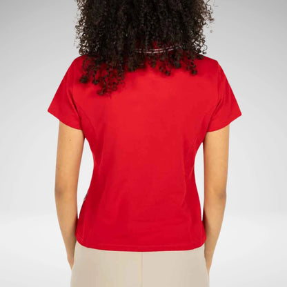 LEE COOPER - EVA - WOMENS GOLFER TEE - LTS3426 - RED - R289.99