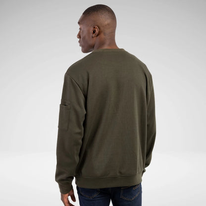 Lee Cooper Finnian Sweatshirt | DARK GREEN