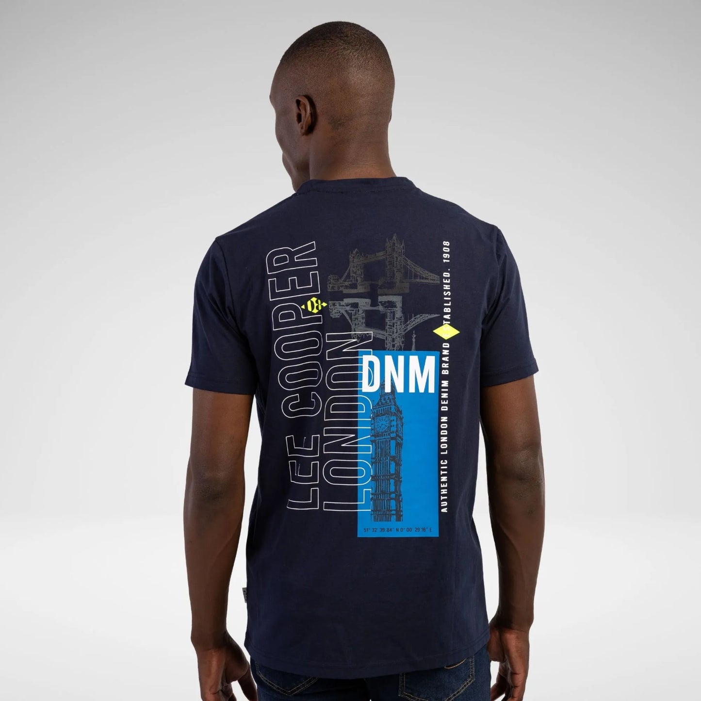 Lee Cooper Hector T-Shirt | NAVY