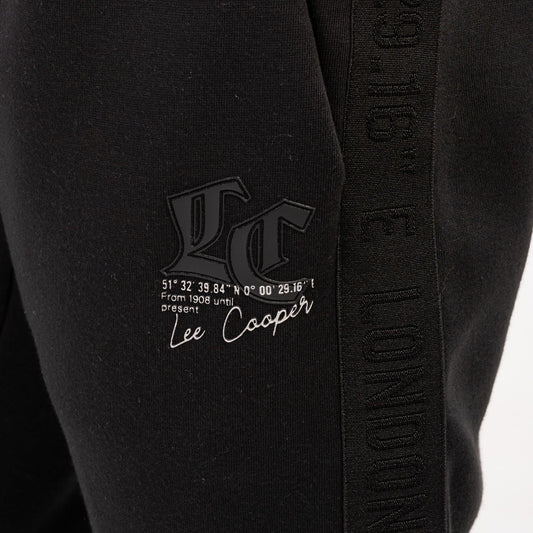 Lee Cooper Lamarock Sweatpants | Black
