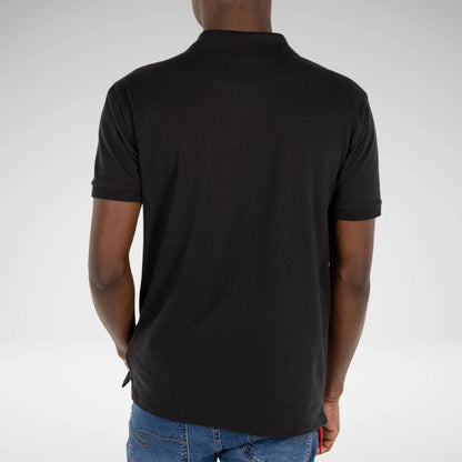 LEE COOPER - ODELL - MENS GOLFER T SHIRT - MTS2874 - BLACK - R289.99