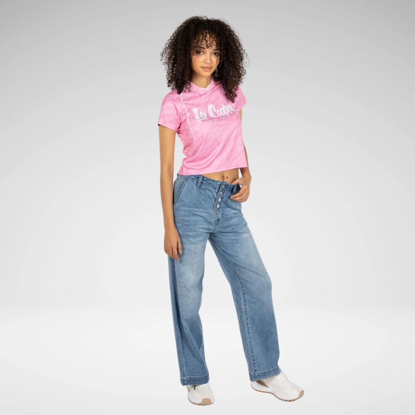 LEE COOPER - PERNILLE - WOMENS CROP TOP - LTS3430 - PINK - R259.99