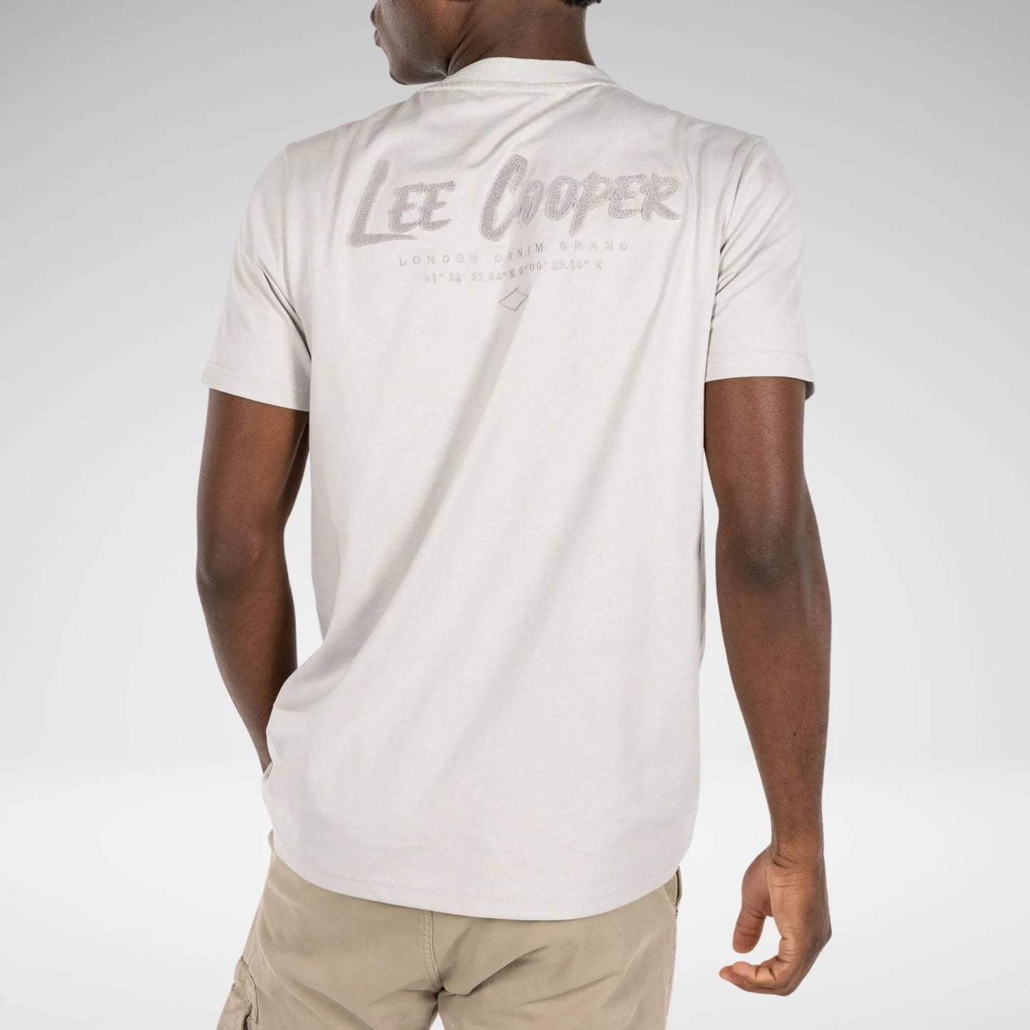 LEE COOPER - RICARDO - MENS REGULA FIT T SHIRT - MTS2873 - GREY - R319.99