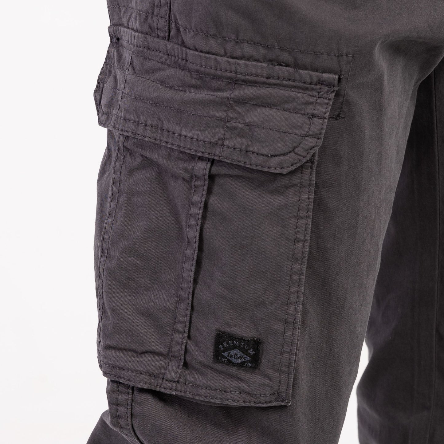 Lee Cooper Bruno Cargo Pants | Charcoal