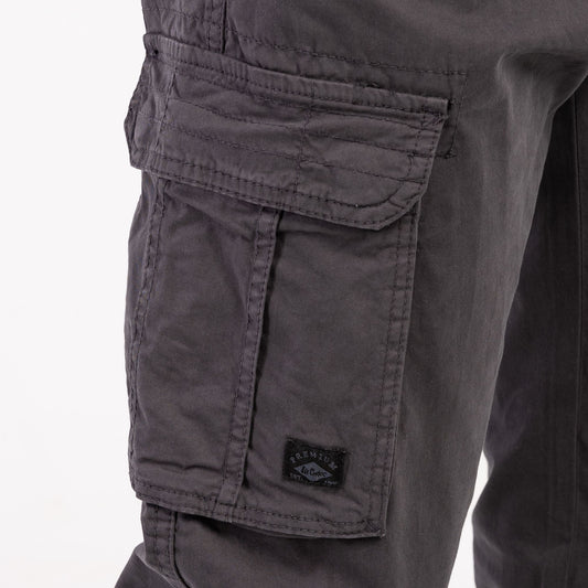 Lee Cooper Bruno Cargo Pants | Charcoal