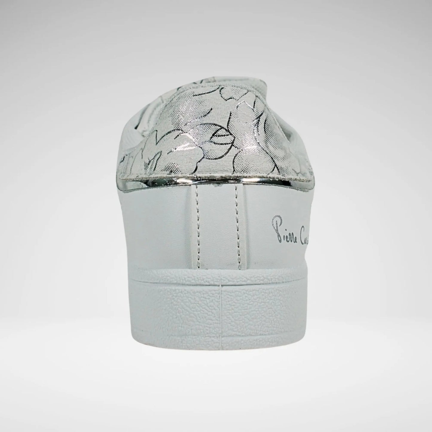 Pierre Cardin Retro Sneaker | White/Silver