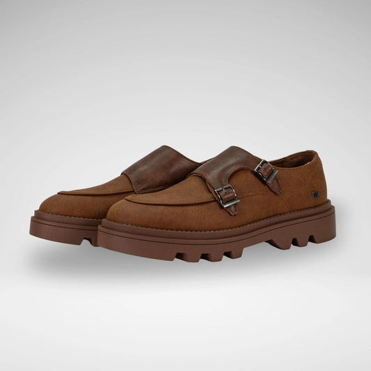 MAZERATA M6834 VINCHEY57 FAUX NUBUCK WAX SHOE TAN