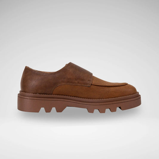 MAZERATA M6834 VINCHEY57 FAUX NUBUCK WAX SHOE TAN