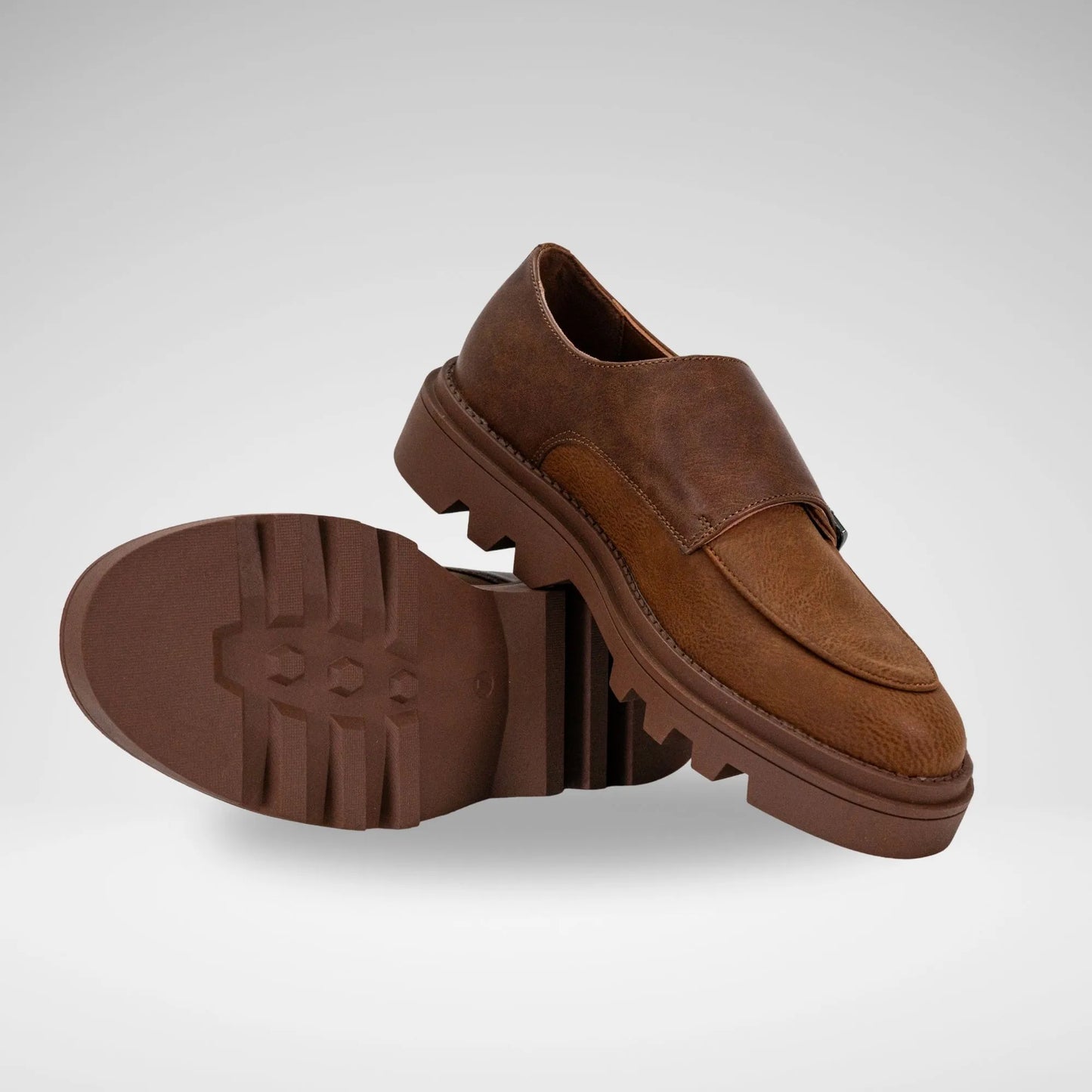 MAZERATA M6834 VINCHEY57 FAUX NUBUCK WAX SHOE TAN