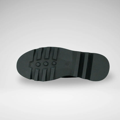 MAZERATA M6834 VINCHY 57 FAUX NUBUCK WAX SHOE BLACK