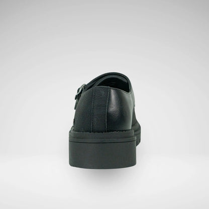 MAZERATA M6834 VINCHY 57 FAUX NUBUCK WAX SHOE BLACK