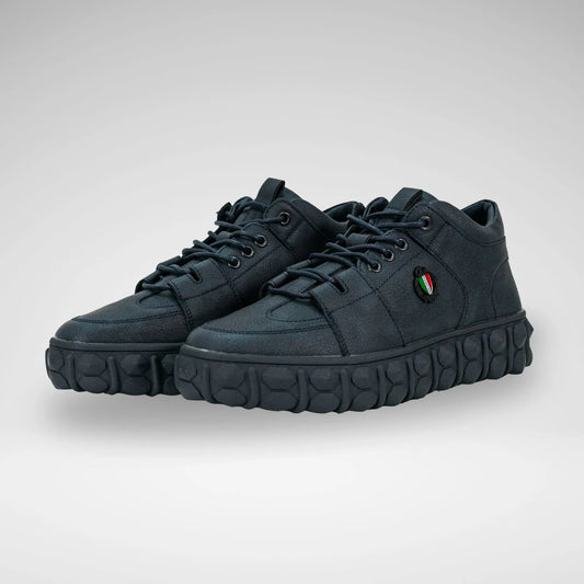 MAZERATA MC6781 PIGALE 1 FAUX NUBUCK SNEAKER NAVY