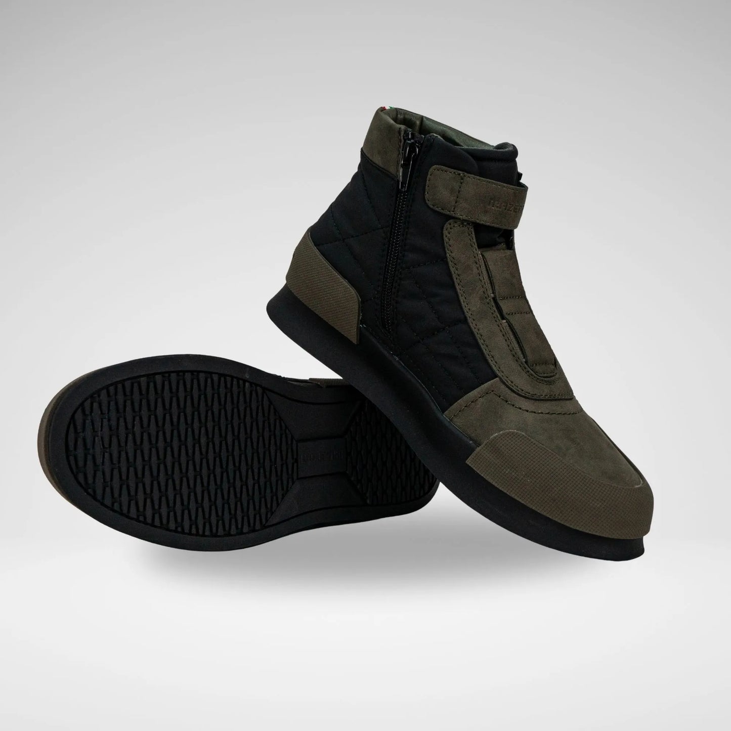 MAZERATA MCB7126 VALENTINO32 FAUX NUBUCK NYLON CANVAS OLIVE