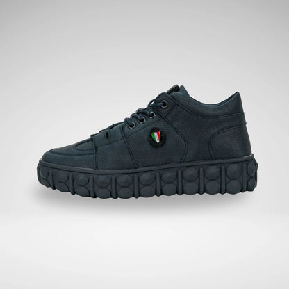 MAZERATA MC6781 PIGALE 1 FAUX NUBUCK SNEAKER NAVY