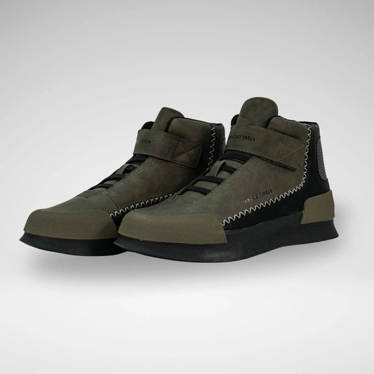MAZERATA MCB7108 VAELNTINO1 FAUX NUBUCK CANVAS B OLIVE