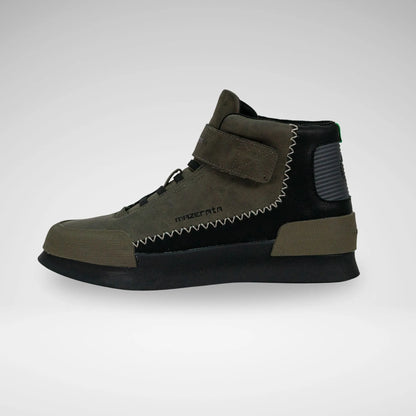 MAZERATA MCB7108 VAELNTINO1 FAUX NUBUCK CANVAS B OLIVE