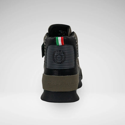 MAZERATA MCB7108 VAELNTINO1 FAUX NUBUCK CANVAS B OLIVE