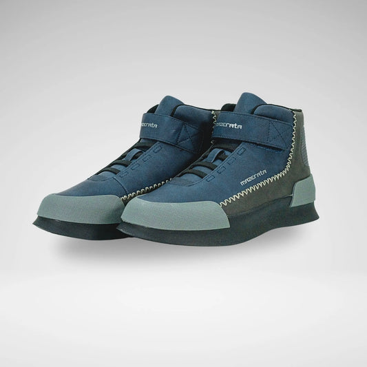 MAZERATA MCB7108 VALINTINO FAUX1 NUBUCK CANVASB NAVY