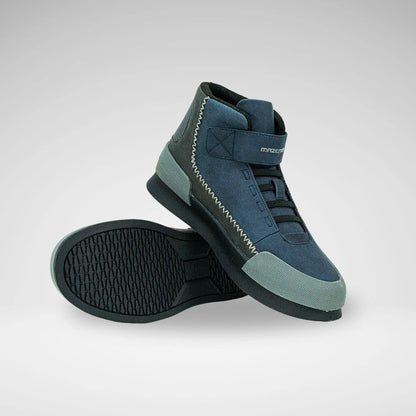 MAZERATA MCB7108 VALINTINO FAUX1 NUBUCK CANVASB NAVY