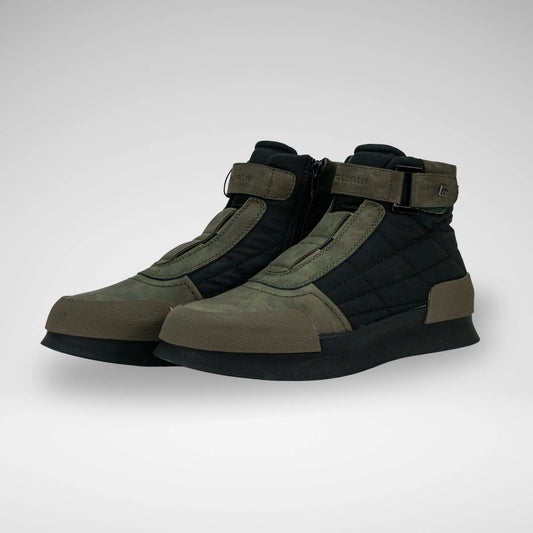 MAZERATA MCB7126 VALENTINO32 FAUX NUBUCK NYLON CANVAS OLIVE