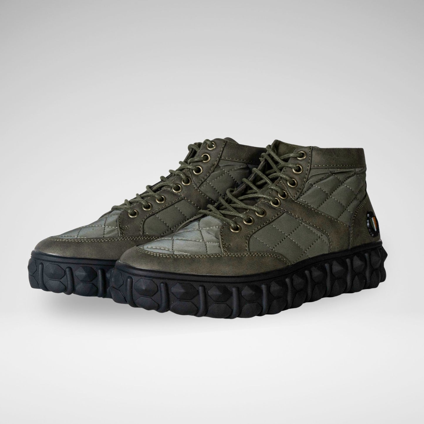 MAZERATA - PIGALE 9 FAUX NUBUCK - MC6821 - OLIVE