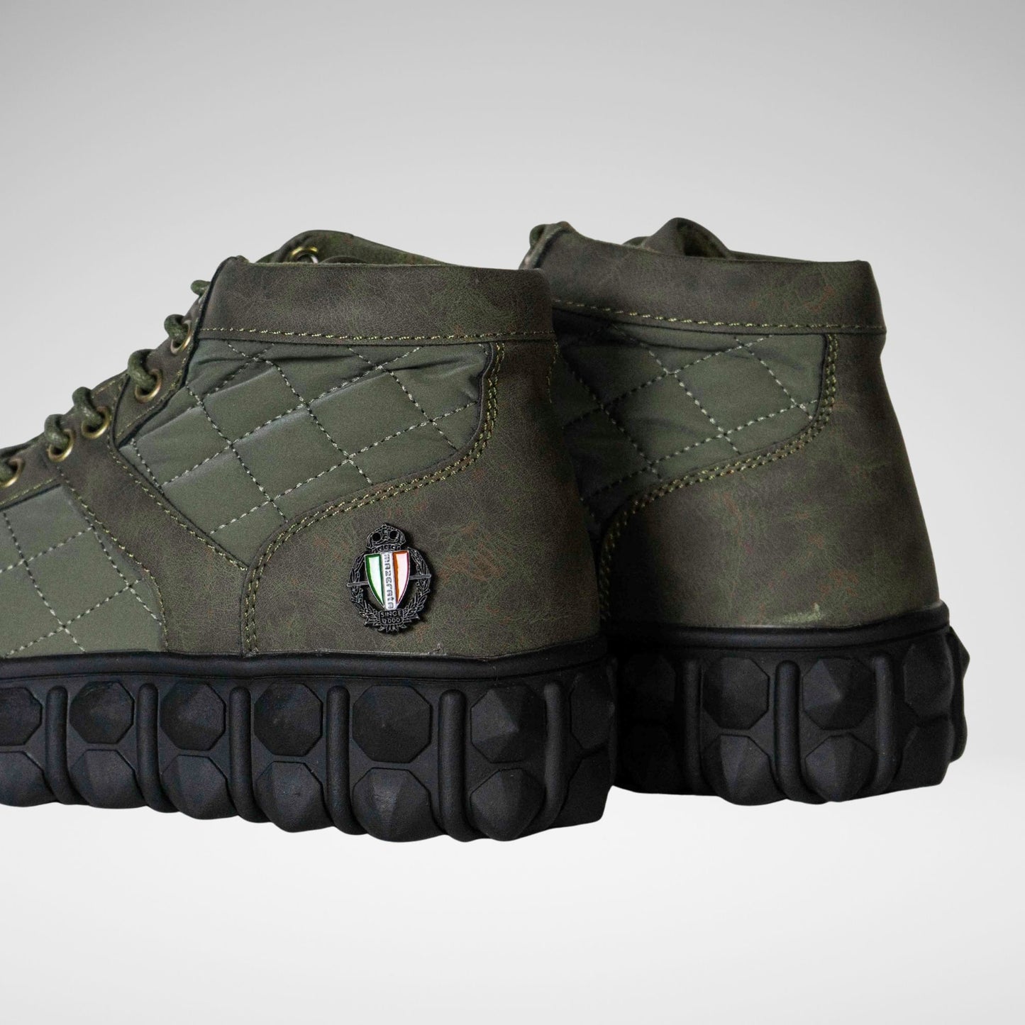 MAZERATA - PIGALE 9 FAUX NUBUCK - MC6821 - OLIVE