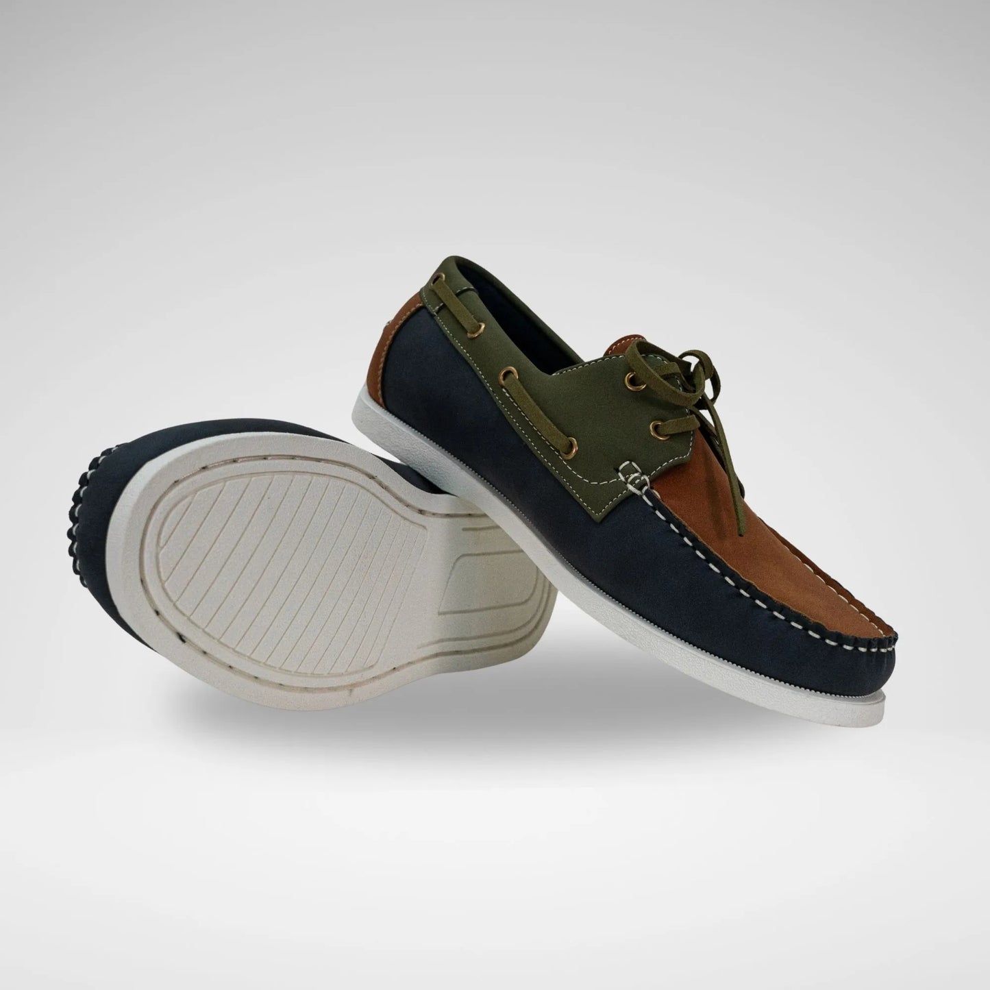 MAZERATA M6718 SAFFINO1 FAUX NUBUCK CASUAL SHOE COMBO