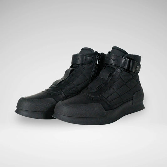 MAZERATA MCB7124 VALENTINO 13 FAUX NUBUCK BLACK