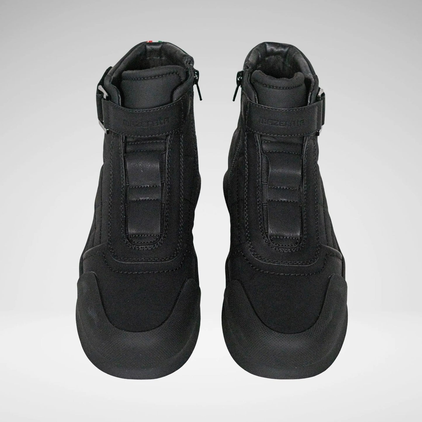 MAZERATA MCB7124 VALENTINO 13 FAUX NUBUCK BLACK