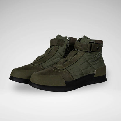 MAZERATA MCB7124 VALENTINO 13 FAUX NUBUCK OLIVE