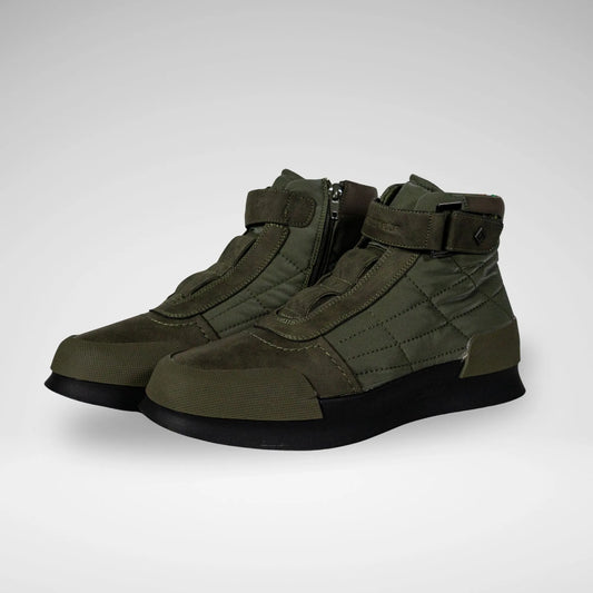 MAZERATA MCB7124 VALENTINO 13 FAUX NUBUCK OLIVE