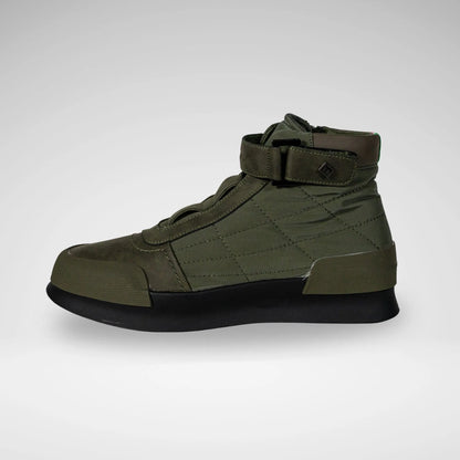 MAZERATA MCB7124 VALENTINO 13 FAUX NUBUCK OLIVE