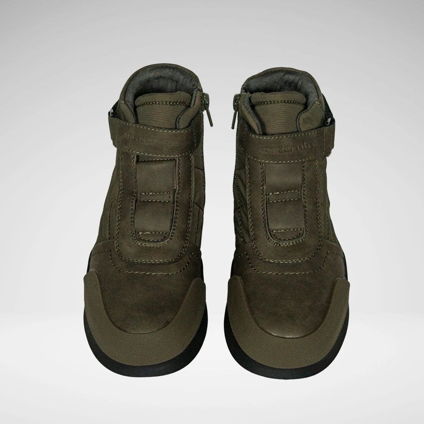 MAZERATA MCB7124 VALENTINO 13 FAUX NUBUCK OLIVE