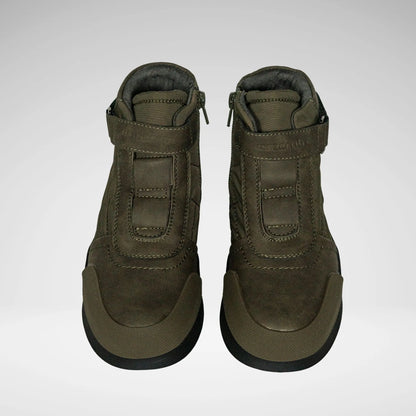 MAZERATA MCB7124 VALENTINO 13 FAUX NUBUCK OLIVE